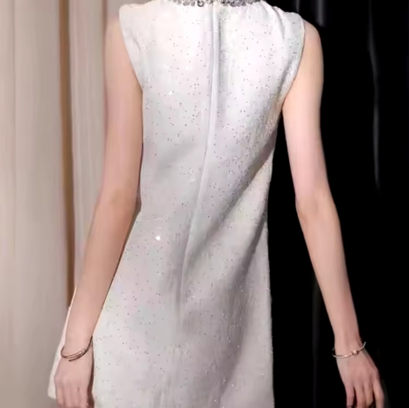 Sequin Tank Tweed Dress - Similar to Self-Portrait - Picture 4 of 7